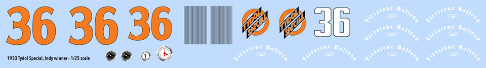 1973 STP Eagle decals