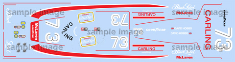 1974 Black Label Decals