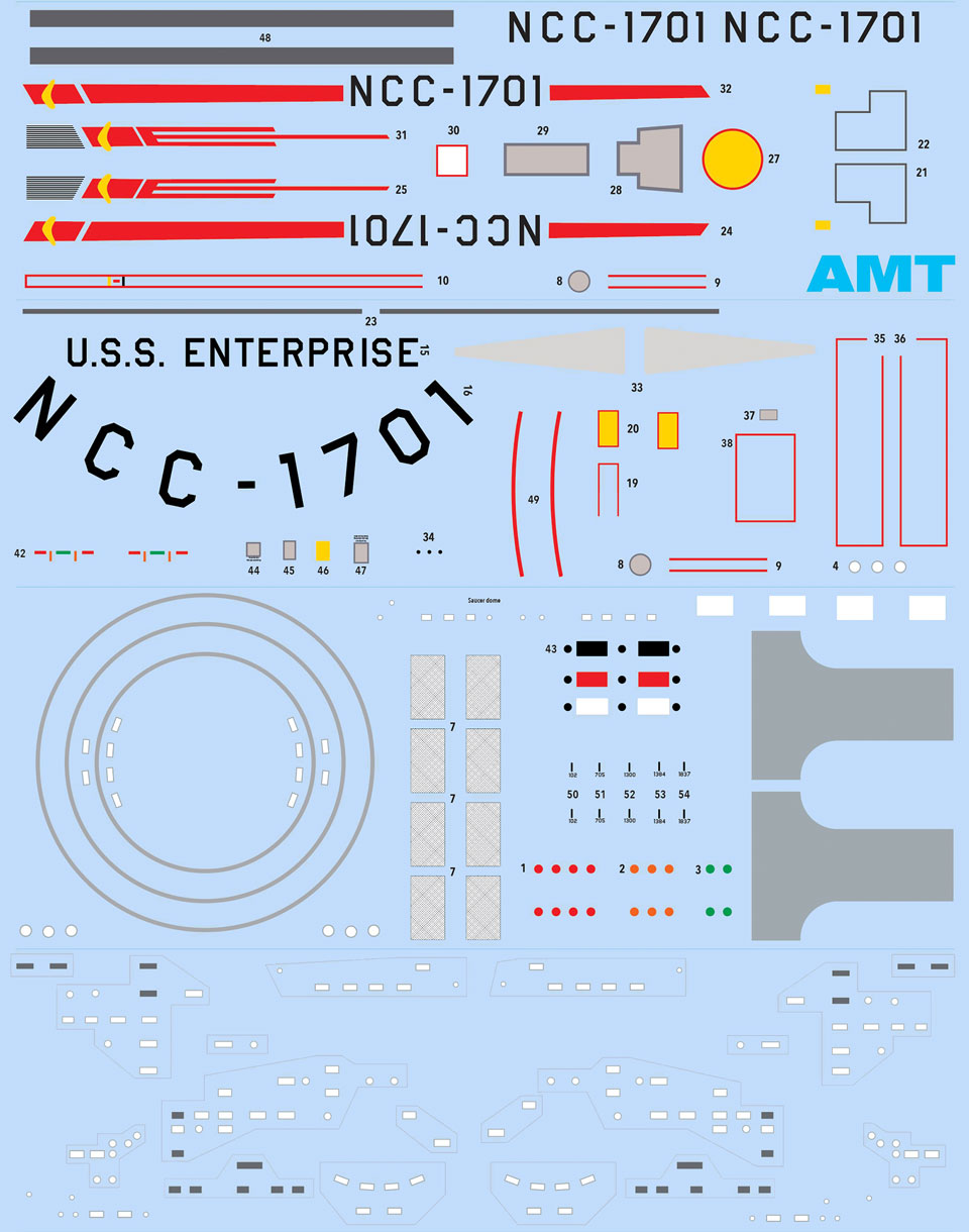 Enterprise decals
